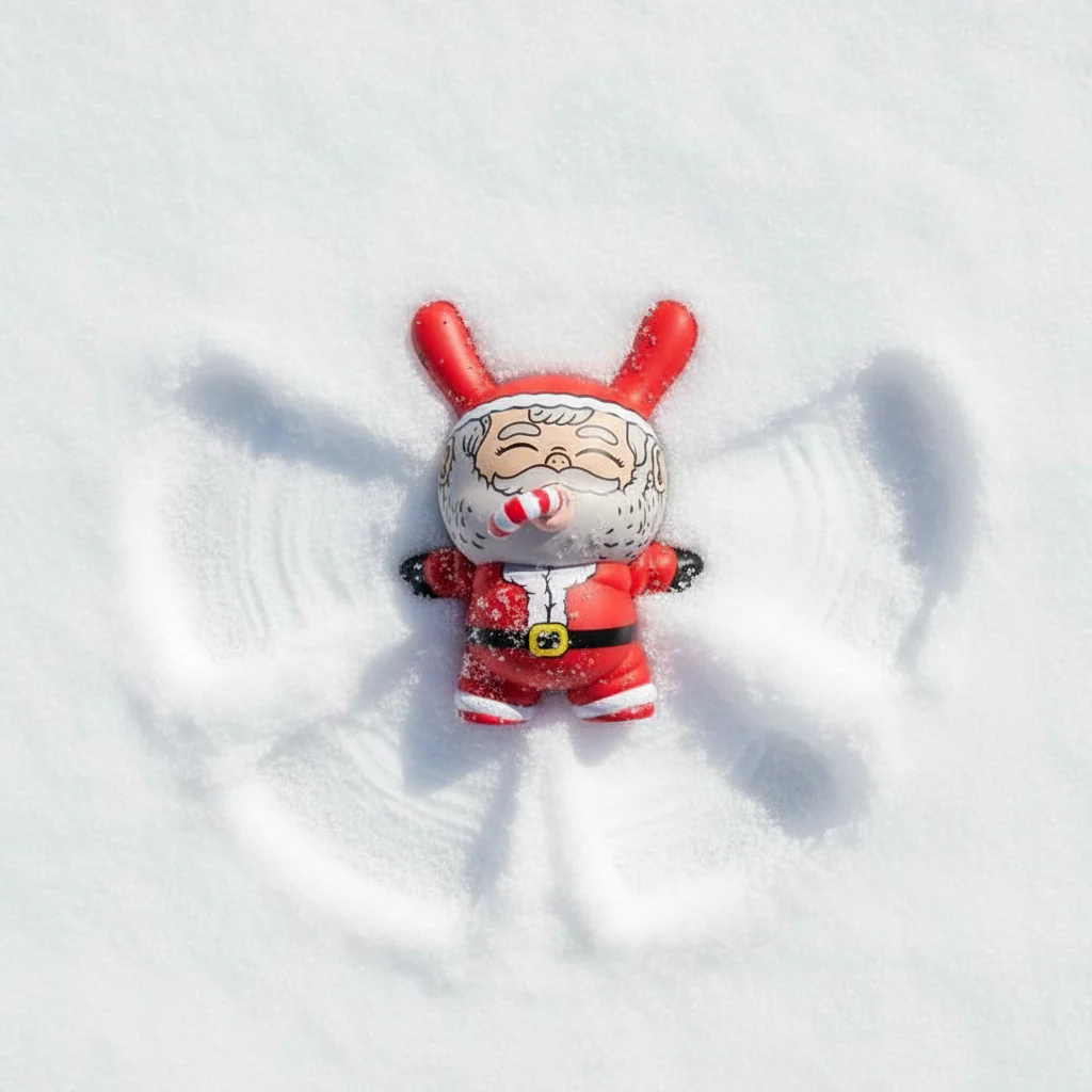 Chunky Holiday Dunny by Alex Solis - Santa Edition - Image 9