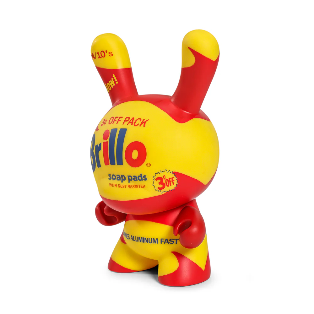Andy Warhol 8" Masterpiece Vinyl Yellow Brillo Box Dunny - Limited Edition of 300 - Image 13