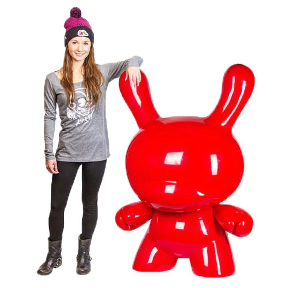 Art Giant Black 4-Foot Dunny Art Sculpture by Kidrobot - Image 5