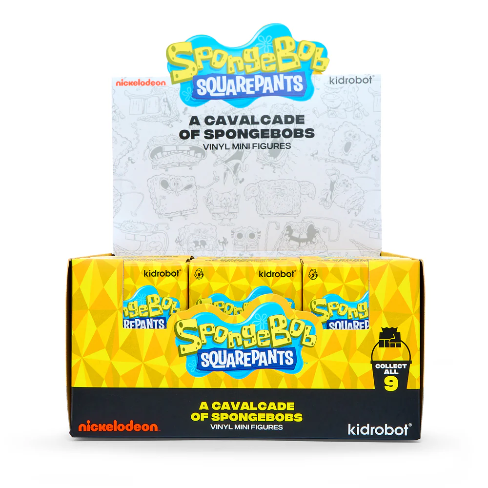 Cavalcade of SpongeBob SquarePants 3" Vinyl Mini Figures - Image 12