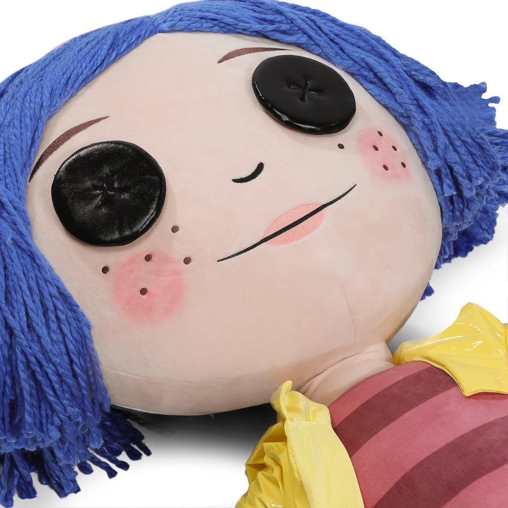 Coraline with Button Eyes 5-foot Life-Size Plush Doll - Image 4