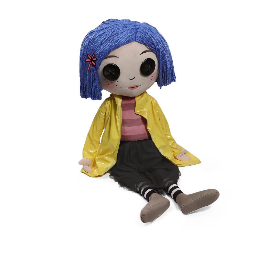 Coraline with Button Eyes 5-foot Life-Size Plush Doll - Image 5