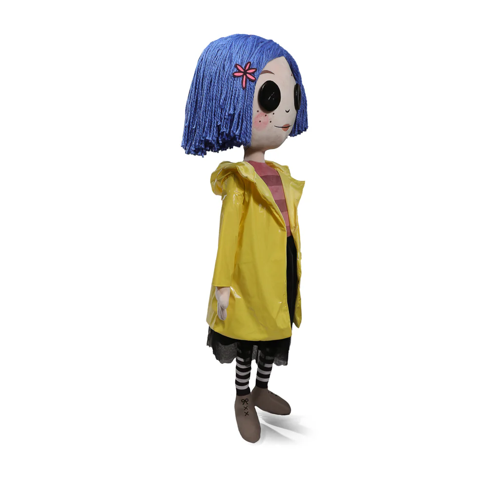 Coraline with Button Eyes 5-foot Life-Size Plush Doll - Image 9