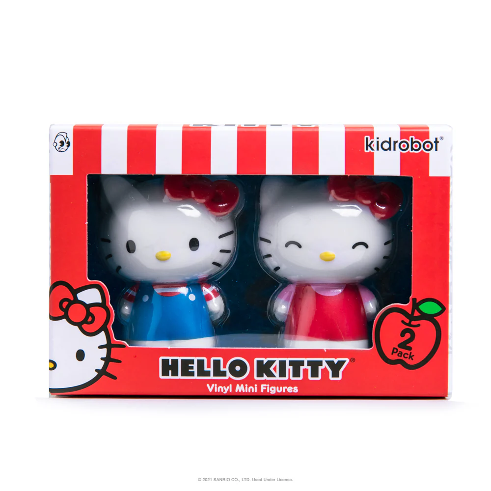 Hello Kitty® Mini Figure Classic 2-Pack Set by Kidrobot - Image 3