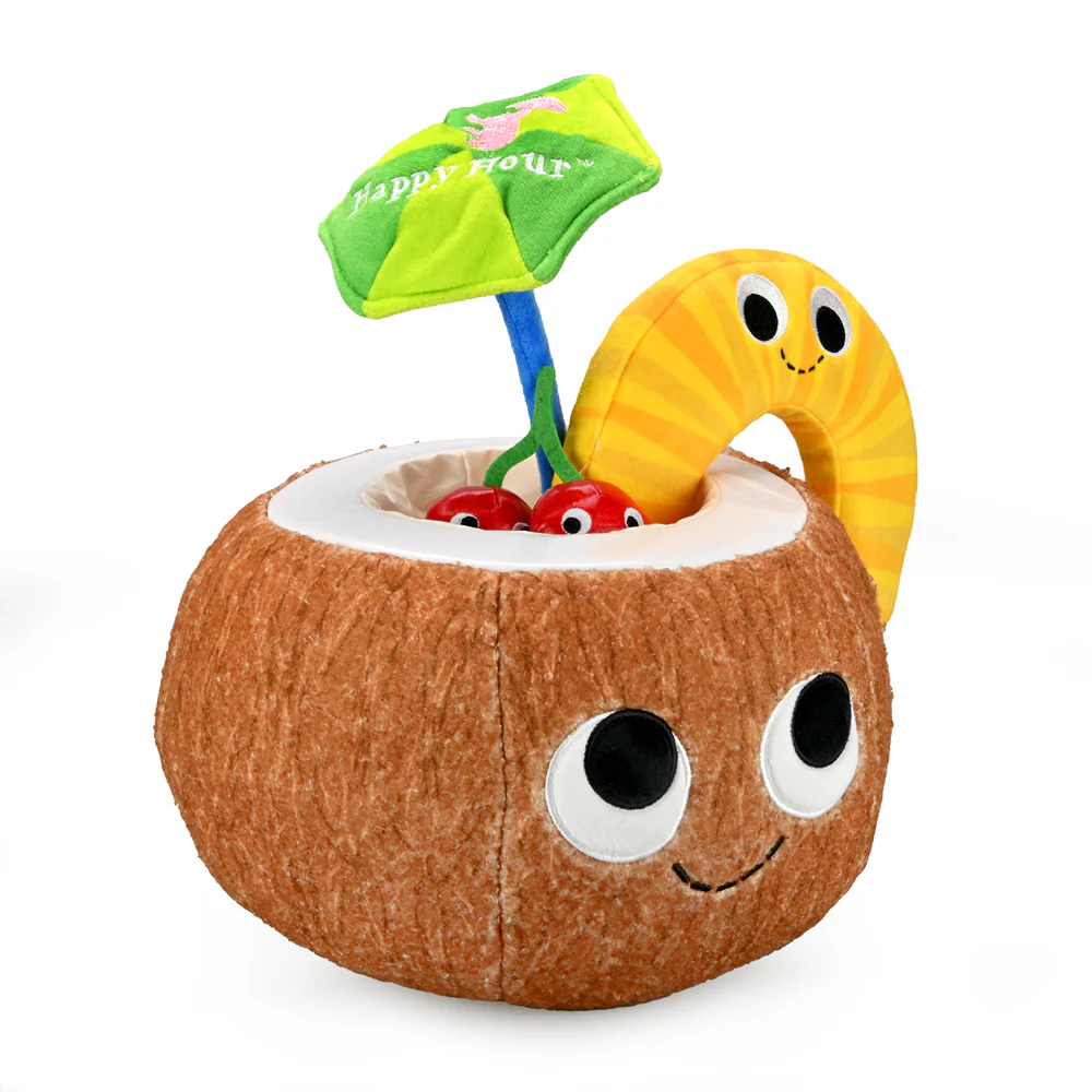Happy Hour Camile Piña Colada Interactive Plush by Kidrobot - Image 9