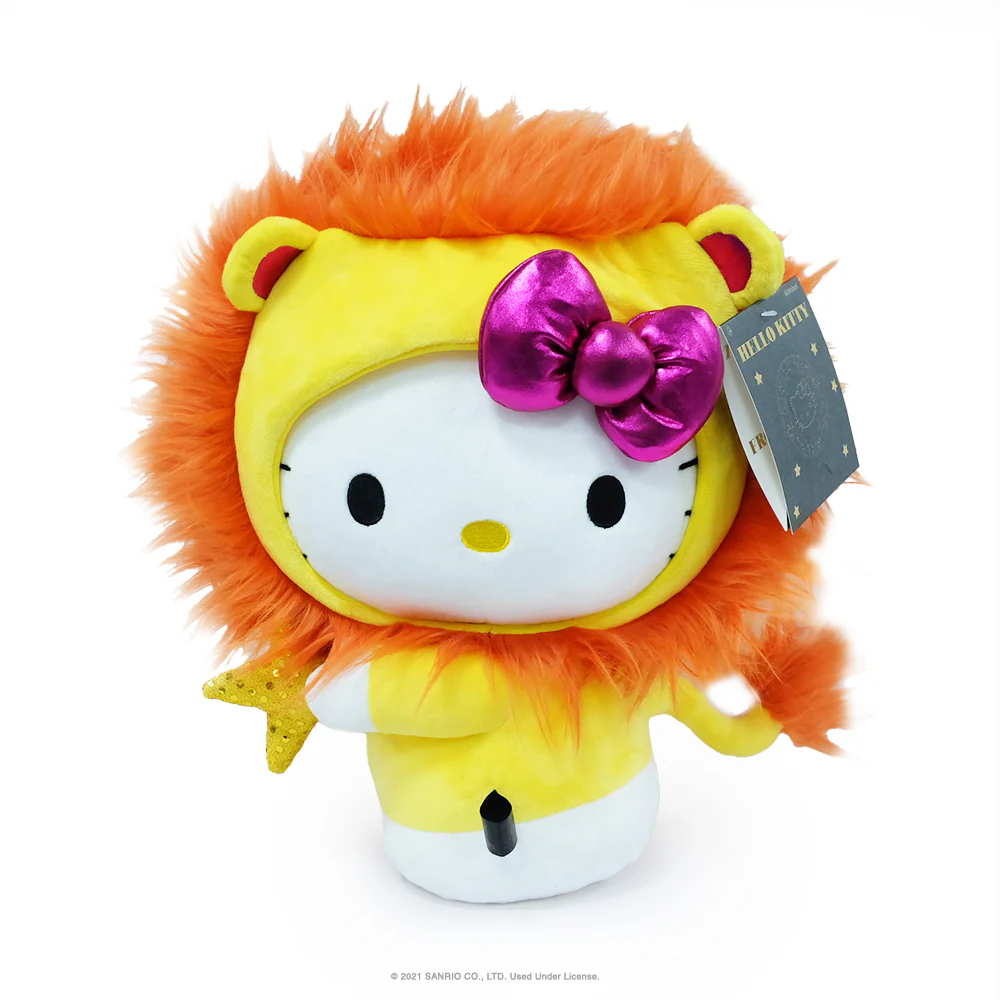 Kidrobot Hello Kitty® Zodiac Medium Plush - LEO Edition - Image 5