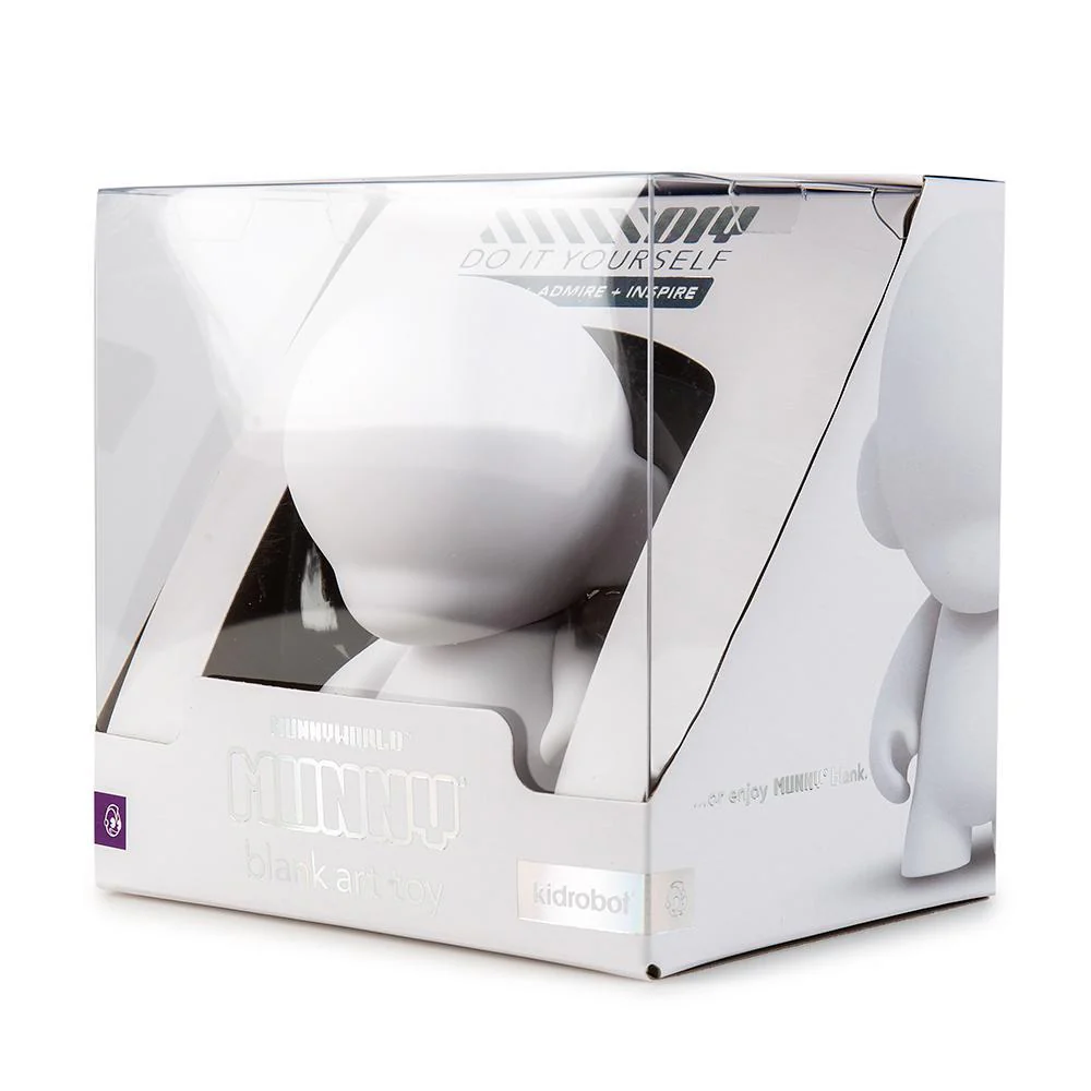 MUNNYWORLD 4" MUNNY Blank Art Toy by Kidrobot - Image 9
