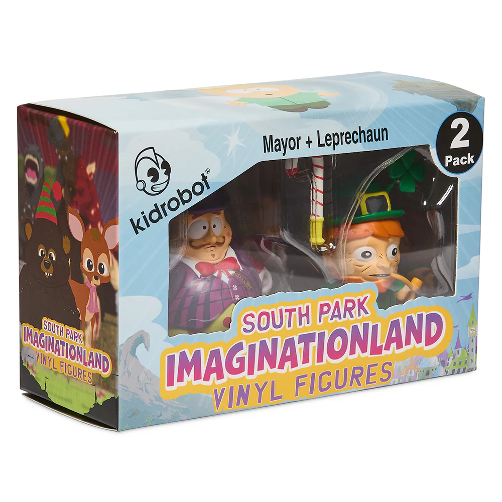 South Park Imaginationland Mayor and Leprechaun 3" Vinyl Figure 2-Pack - Image 5