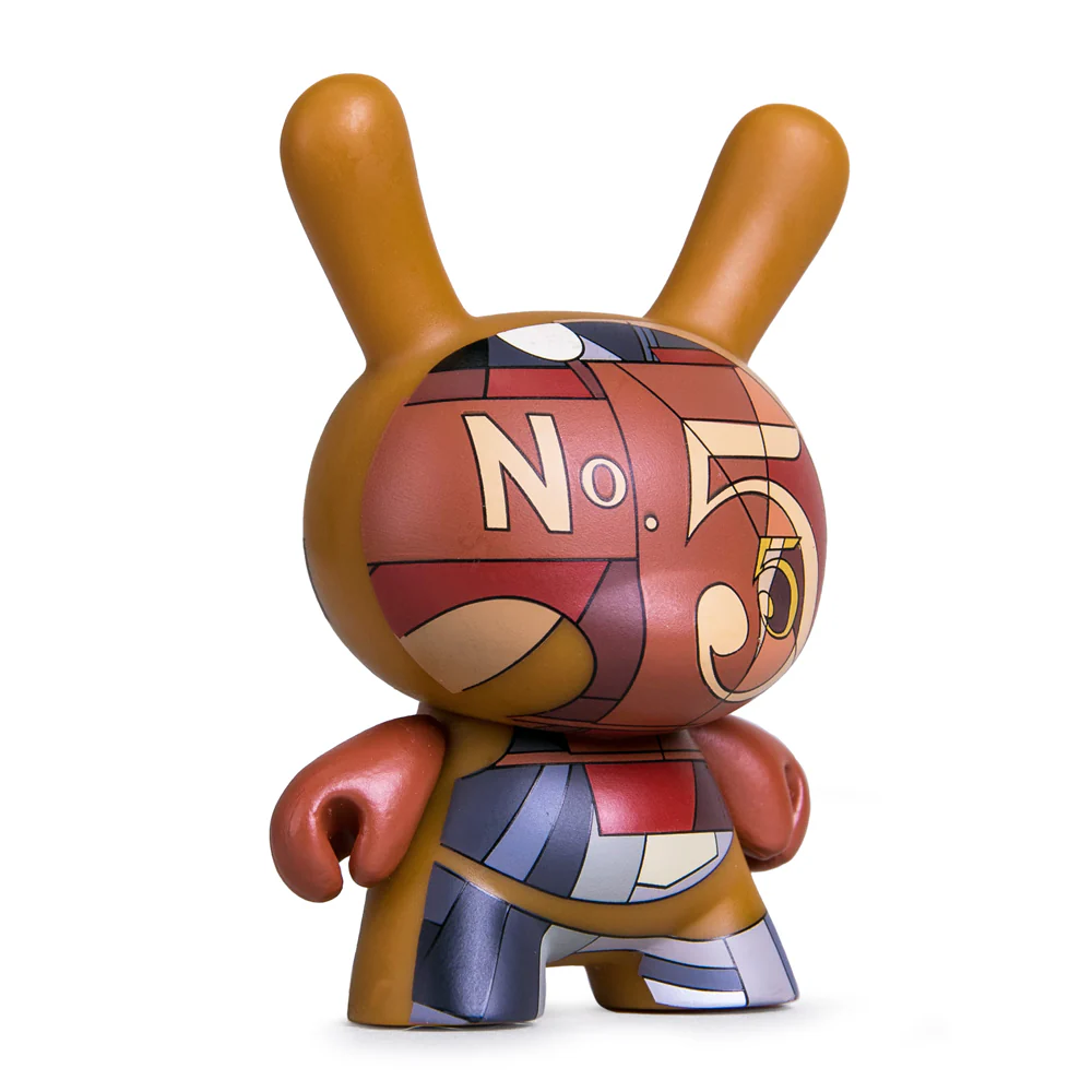 The Met 3-Inch Showpiece Dunny - Demuth I Saw the Figure 5 in Gold - Limited Edition of 1500 - Image 4