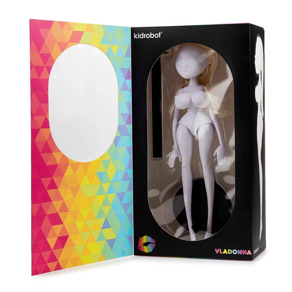 Vladonna Blonde Hair DIY Alternative Fashion Doll - Image 7