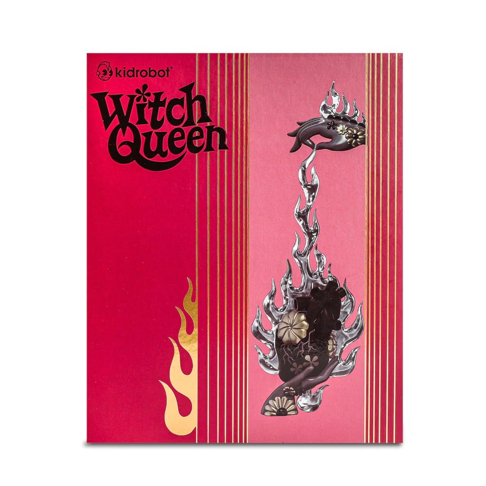 Witch Queen 8" Vinyl Art Figure by Junko Mizuno - Blood Red Edition (Limited Edition of 300) - Image 11