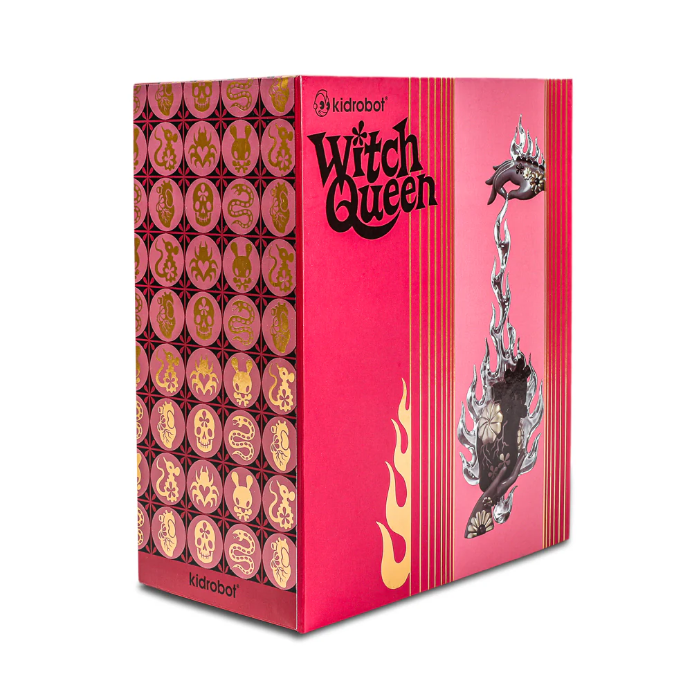 Witch Queen 8" Vinyl Art Figure by Junko Mizuno - Blood Red Edition (Limited Edition of 300) - Image 12