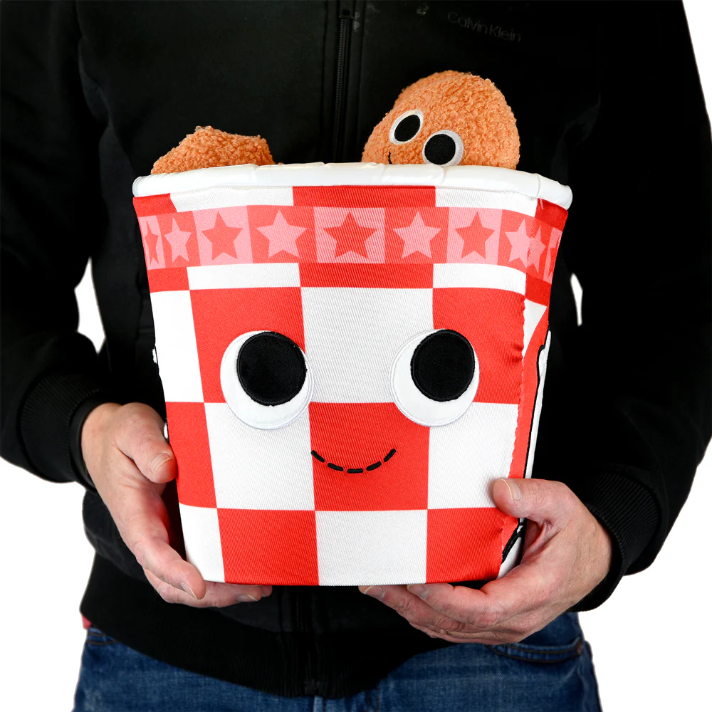 Yummy World Bertha Bucket of Fried Chicken Interactive Plush - Image 4