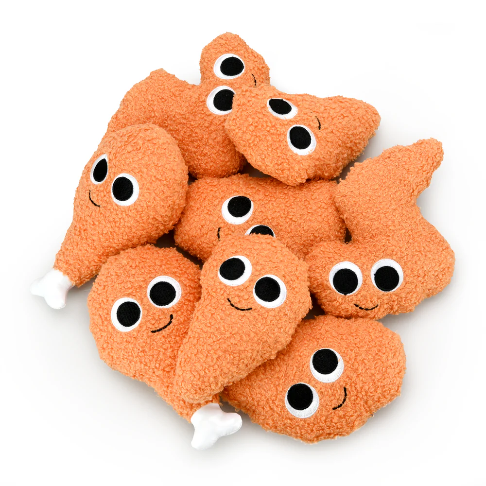 Yummy World Bertha Bucket of Fried Chicken Interactive Plush - Image 7