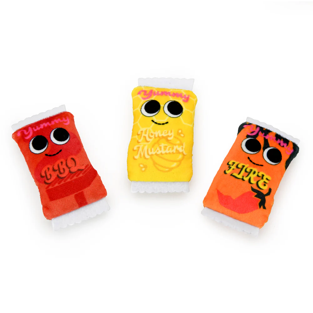 Yummy World Bertha Bucket of Fried Chicken Interactive Plush - Image 8