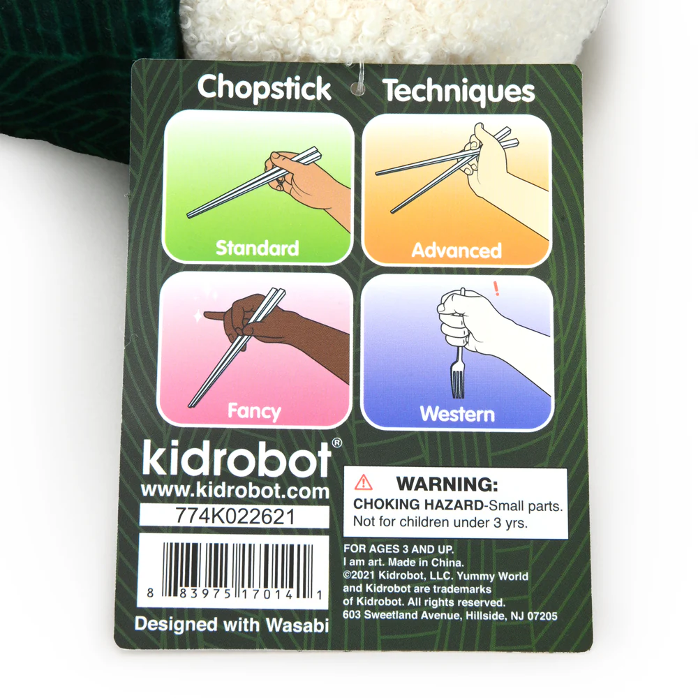 Yummy World Bubba the Shrimp Nigiri Sushi Interactive Plush - Image 16