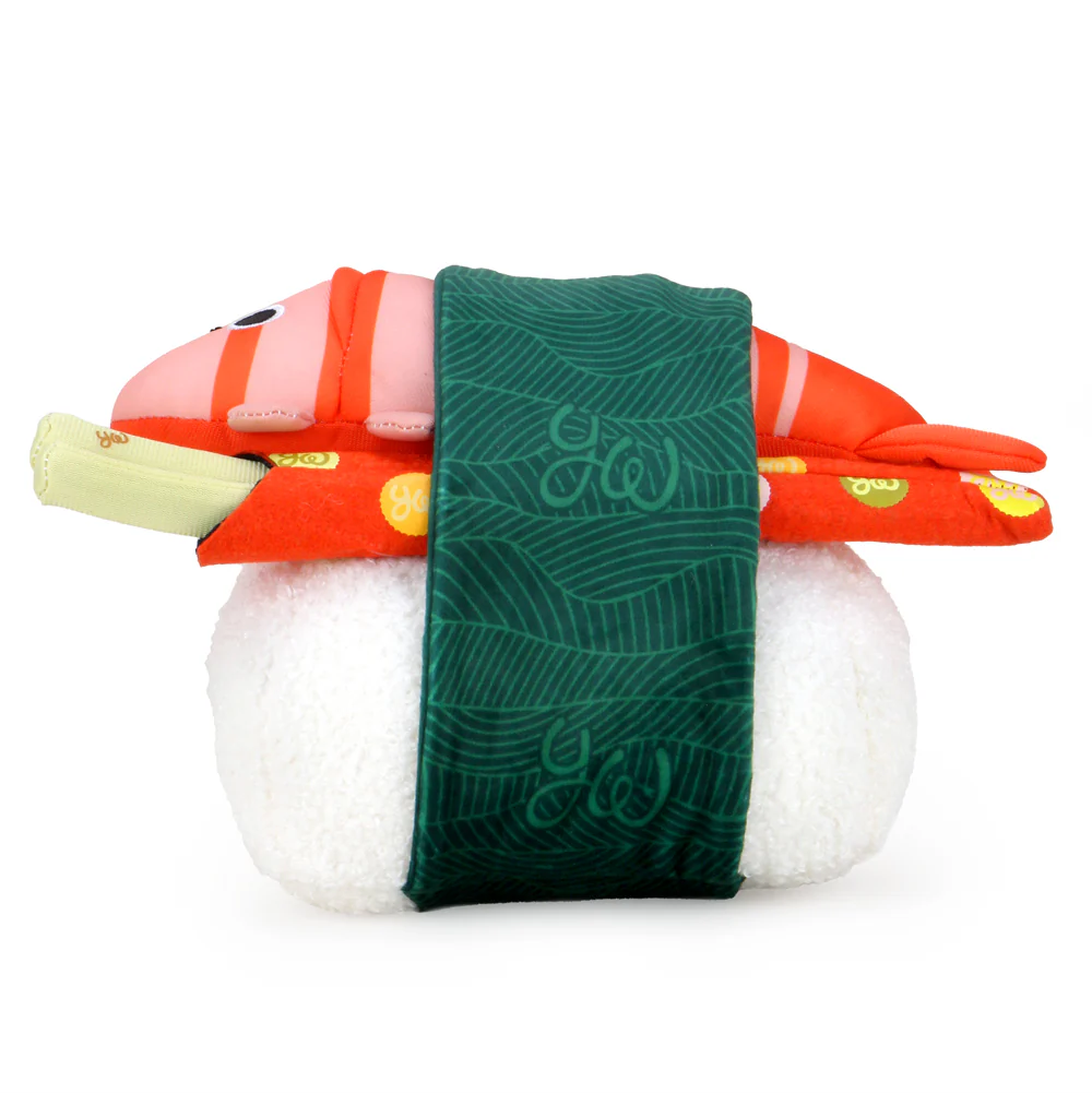 Yummy World Bubba the Shrimp Nigiri Sushi Interactive Plush - Image 5