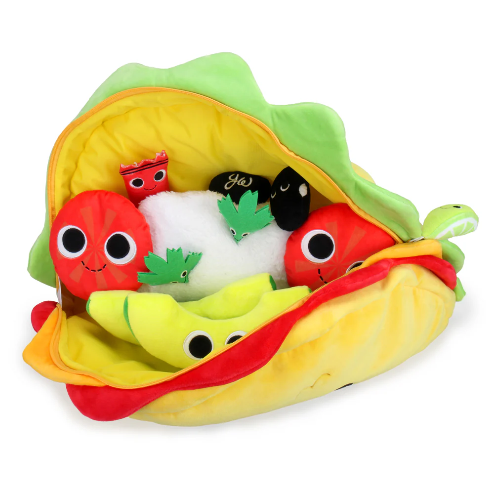 Yummy World XL Victorio Veggie Taco Plush Set - Image 3