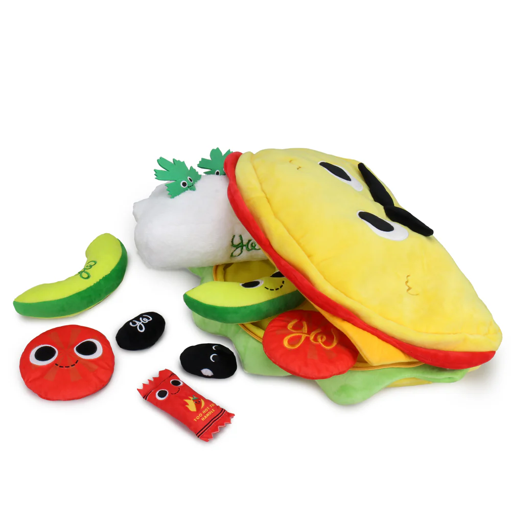 Yummy World XL Victorio Veggie Taco Plush Set - Image 4