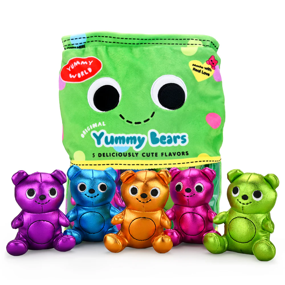 Yummy World Yummy Bears 10" Interactive Plush by Kidrobot - Image 5