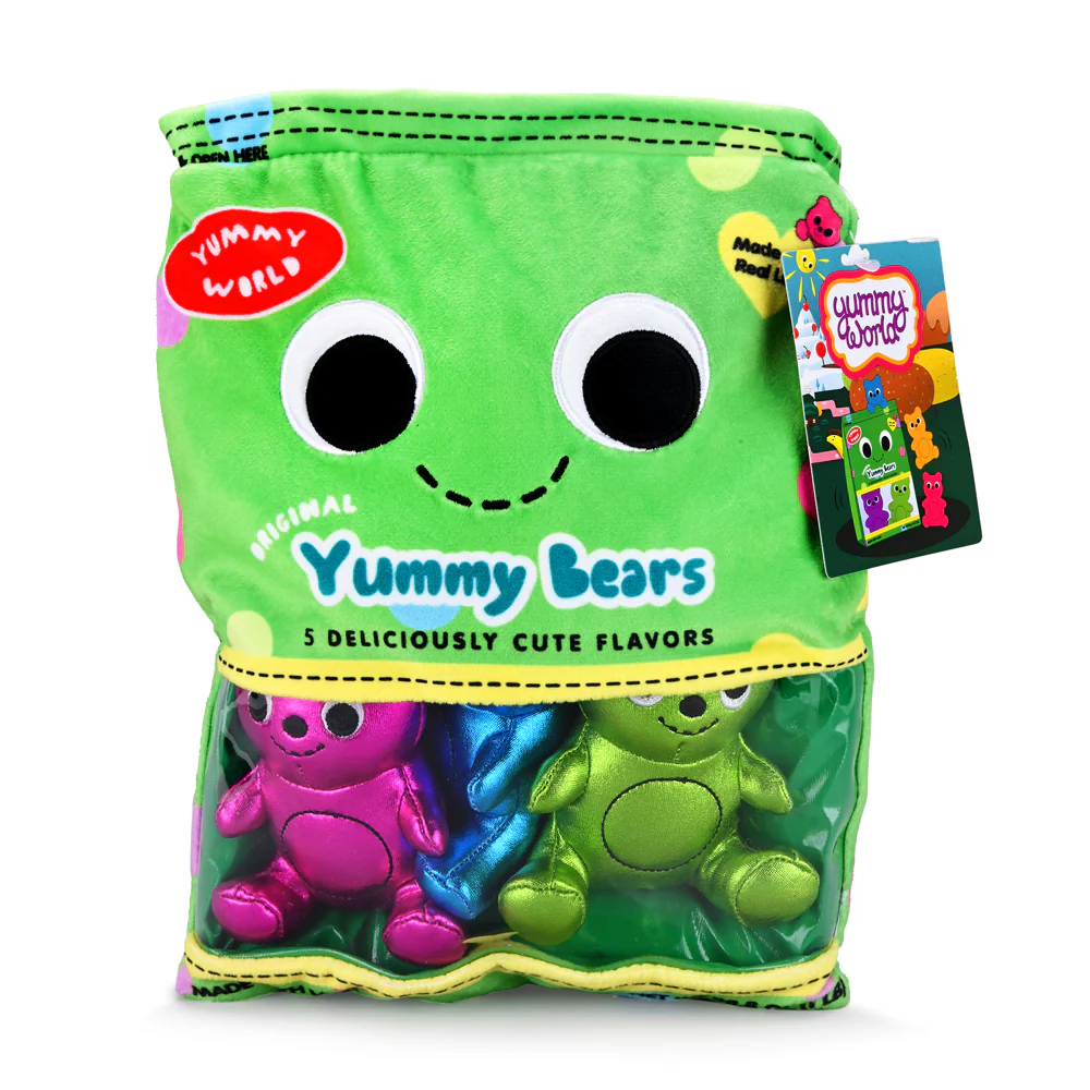 Yummy World Yummy Bears 10" Interactive Plush by Kidrobot - Image 8